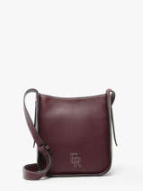 Sac Bandoulire Foudre Cuir Etrier Violet foudre EFOD087S