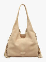 Sac Port� �paule M Country Cuir Etrier Beige country ECOU154M