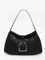 Sac Port� �paule S Etalon Cuir Etrier Noir etalon EETA197S